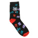 Kisses&Love  HU5676-BLACK  Ponožky Čierna