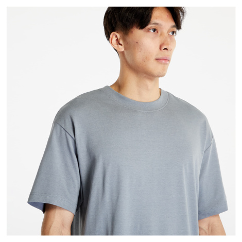 Calvin Klein Jeans Logo Tab Long Length Short Sleeve Tee Overcast Grey