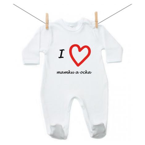 Boodyy Overal I love mamku a ocka 74