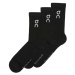 On Running ponožky Logo Sock 3-Pack black