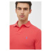 Bavlnené polo tričko Polo Ralph Lauren červená farba,jednofarebný,710536856