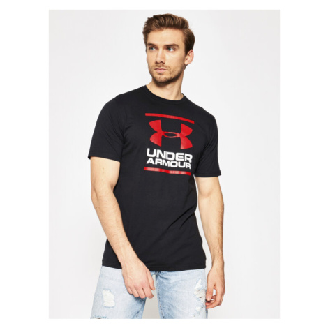 Under Armour Funkčné tričko Ua Gl Foundation 1326849 Čierna Loose Fit