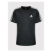 Adidas Funkčné tričko Aeroready Designed To Move Sport 3-Stripes GM2105 Čierna Regular Fit