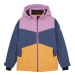 Dievčenská lyžiarska bunda COLOR KIDS Ski Jacket - Colorblock-741702.5214-Lilac chiffon