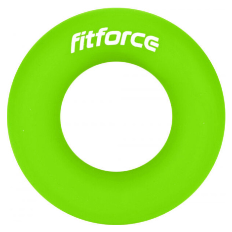 Fitforce RINGGRIP M Posilňovacie koliesko, reflexný neón, veľkosť
