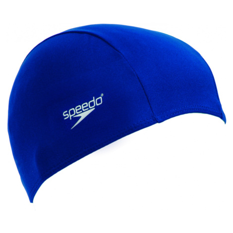 Speedo polyester cap junior tmavo modrá