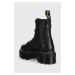 Kožené členkové topánky Dr. Martens Jetta DM27656001-Black, dámske, čierna farba, na platforme