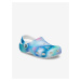 Modré vzorované papuče Crocs Classic Solarized Clog