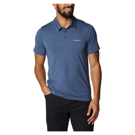 MODRÁ POLOKOŠEĽA COLUMBIA TECH TRAIL POLO SHIRT 1768701479