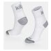 Kilpi SPEED-U Unisex bežecké ponožky TU0802KI Biela