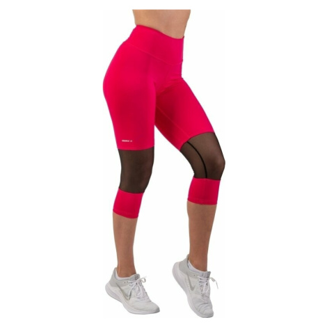 Nebbia High-Waist 3/4 Length Sporty Leggings Pink Fitness nohavice