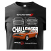 Detské tričko  Dodge Challenger SRT Hellcat - kvalitná tlač a rýchle dodanie