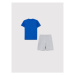 OVS Súprava tričko a športové šortky 1493054 Modrá Regular Fit