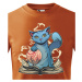 Detské fantasy tričko s mačkou - tričko pre milovníkov mačky a fantasy