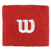 Wilson W WRISTBAND RD OSFA Potítko, červená, veľkosť