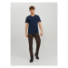 Jack&Jones Tričko Basic 12156102 Tmavomodrá Standard Fit