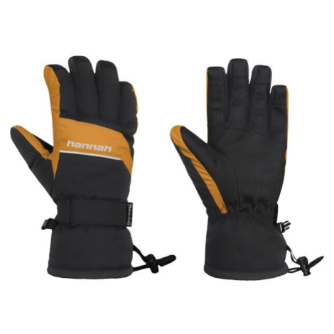Hannah RAFFY Pánske lyžiarske rukavice, čierna, veľkosť