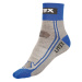 Litex Unisex vlněné ponožky 9A031 modrá