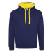 Just Hoods Unisex mikina s kapucňou JH003 Oxford Navy