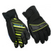 Lyžiarske rukavice BLIZZARD Profi ski gloves, black neon yellow blue