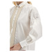 Košeľa La Martina Woman Shirt L/S Poplin Optic White