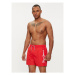 Pepe Jeans Plavecké šortky Logo Swimshort PMB10393 Červená Regular Fit