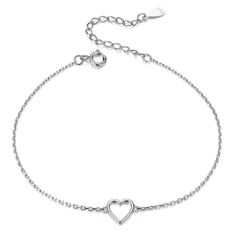 Linda's Jewelry Strieborný náramok Nežné Srdce Ag 925/1000 INR165