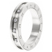 Tommy Hilfiger Štýlový oceľový prsteň s kryštálmi TH2780208 mm