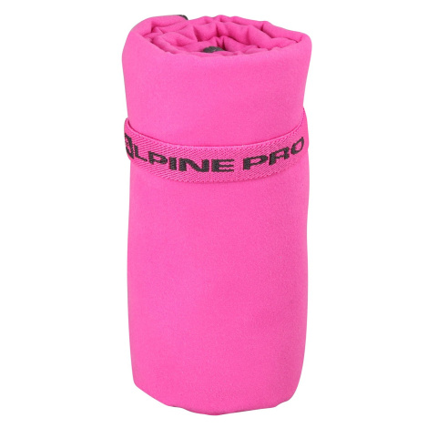 Quick drying towel 60x120cm ALPINE PRO GRENDE pink glo