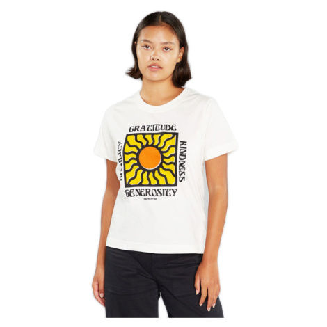 Dedicated T-shirt Mysen Gratitude Dámske - Tričká Dedicated - Biela - 17988-M - Size: