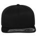 110 Fitted Snapback Black