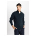 DEFACTO Standard Fit High Neck Zippered Sweater