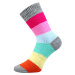 Boma Pruh Unisex spacie ponožky BM000001658900100017 pruhy 05/farebné pestré
