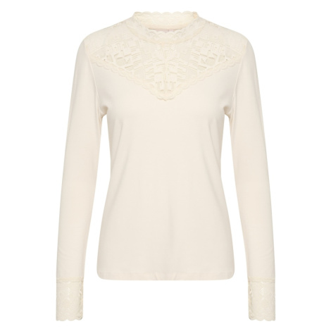 Cream Blúzka &#039;CR Trulla&#039;  biela ako vlna