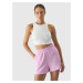 Women's Slim 4F Crop Top - Cream