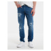 Big Star Man's Tapered Trousers Denim 110876 Medium Denim-419