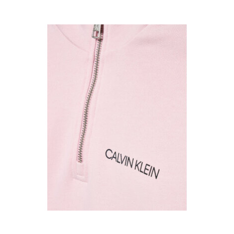 Calvin Klein Jeans Mikina IU0IU00294 Ružová Regular Fit