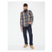 Koton Lumberjack Shirt Long Sleeve Pocket Detailed