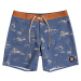 Quiksilver šortky Hempstretch Endless Trip 18 moroccan blue