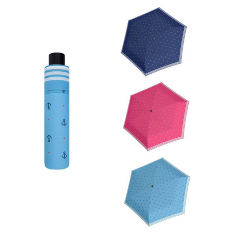 Doppler Havanna Fiber SAILOR Dámsky ultraľahký mini dáždnik sv. modrá 722365SL03