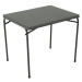 ROJAPLAST - Stôl záhradný kempingový, sivý, 80 cm