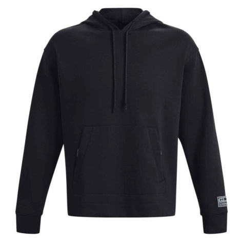 Under Armour SUMMIT Unisex mikina, čierna, veľkosť