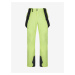 Svetlo zelené pánske softshellové lyžiarske nohavice Kilpi RHEA