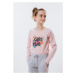 Dievčenské tričko s dlhým rukávom AUTHORITY KIDS T-POWER pink