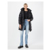 Calvin Klein Jeans Zimný kabát  čierna / biela