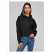 Women's oversized hoodie in black