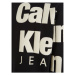 Calvin Klein Jeans Mikina Blown Up Logo IB0IB01860 Čierna Regular Fit