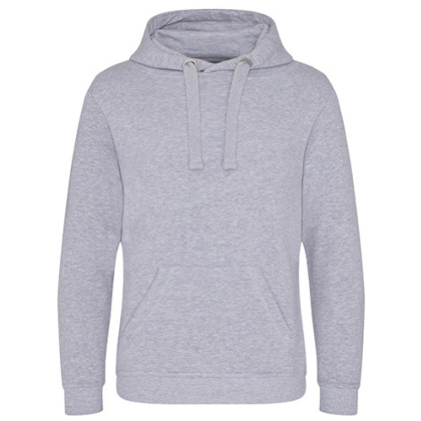 Just Hoods Pánska mikina s kapucňou JH101 Heather Grey