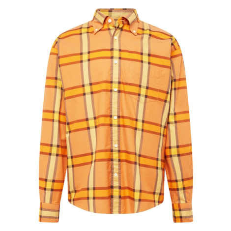 GANT Košeľa  žltá / oranžová / svetlooranžová