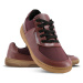 Barefoot tenisky Barebarics Bravo - Maroon Brown